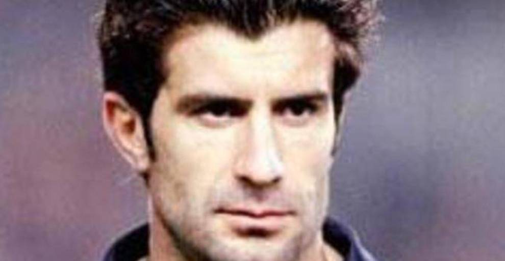 Figo, en su época como jugador culé